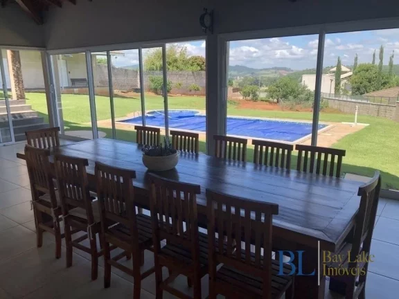 Imagem Casa Em Condomínio Atibaia!! 8suítes Piscina Área Gourmet!! Permuta em SP