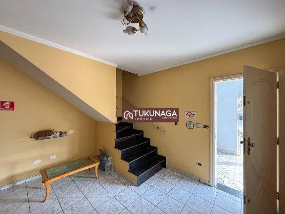 Imagem Sobrado com 3 quartos para alugar, 74 m² por R$ 3.148/mês - Cidade Brasil - Guarulhos/SP