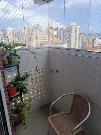 Imagem Apartamento com 2 dormitórios à venda, 81 m² por R$ 860.000 - Campo Grande - Santos/SP