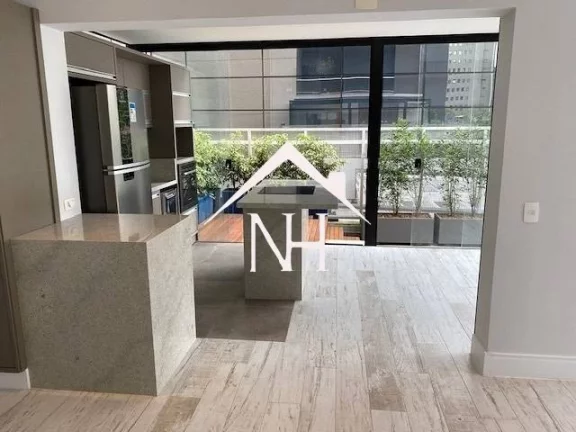 Imagem Apartamento garden mobiliado de 84m c/ varanda gourmet, 1 suíte, 1 vaga,