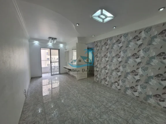 Imagem Belíssimo apartamento com 60m², 2 dormitórios, 2 banheiros e 2 vagas cobertas - Santa Teresinha - São Paulo.