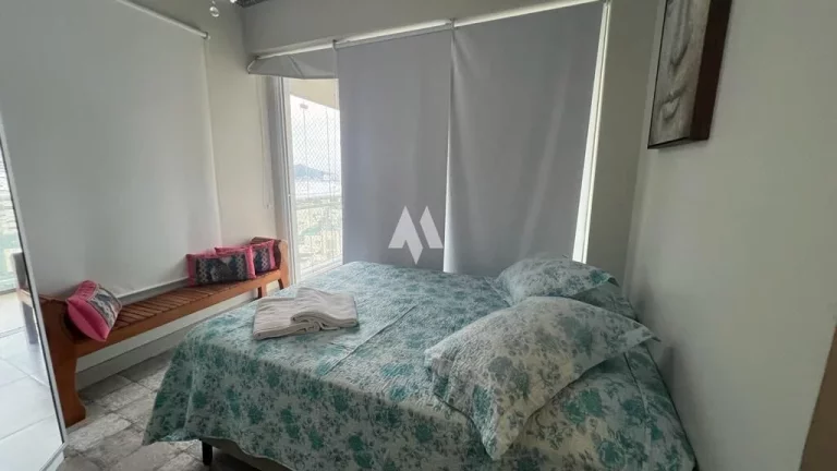 Imagem Apartamento 2 dormitórios mobiliado com vista para o mar na Pompéia – Santos/SP