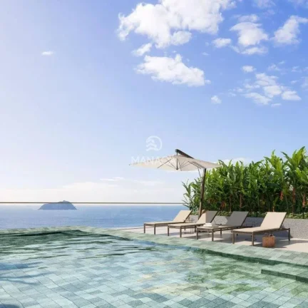 Imagem Luxo e exclusividade em frente ao mar