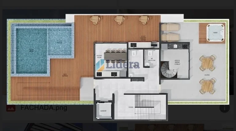 Imagem Apto - 3 Quartos - 1 Suíte - 81,24 m² - Intermares, Cabedelo/PB