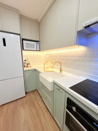Imagem Apartamento mobiliado, 2 dormitórios (2 suítes) Pérola Villa Branca, Jacare