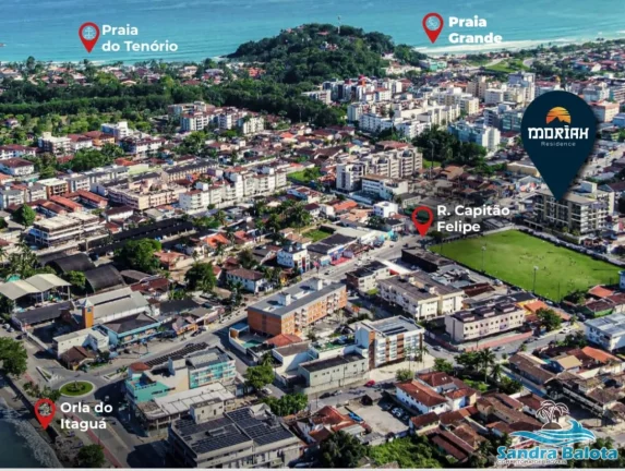 Imagem Apartamentos com dormitórios de frente para o mar (Itaguá)