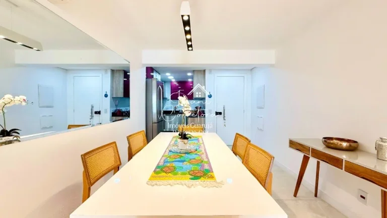 Imagem Imperdível apartamento à venda em Guarujá-SP, Jardim Astúrias: 3 quartos, 2 suítes, 2 salas, 2 banheiros, 2 vagas, 117m²!