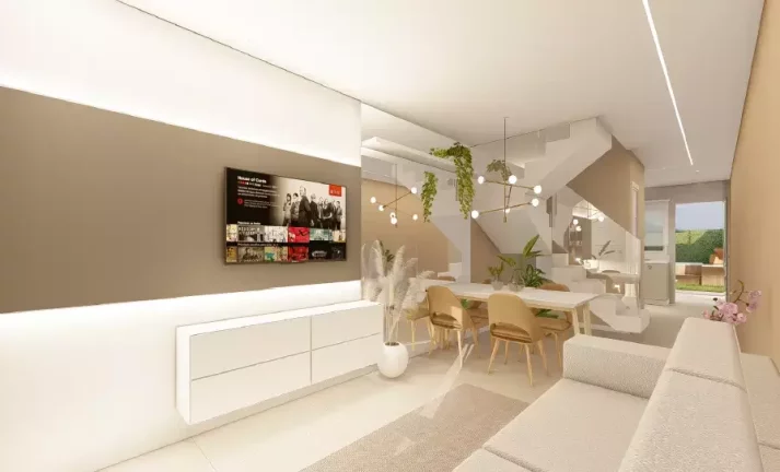Imagem Casa duplex, 02 Quartos, 02 Suites, 02 Vagas.