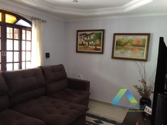 Imagem SÃO CAETANO Casa condomínio semi aberto com segurança particular, 280 metros, 3 dormitórios, 3 salas, 4 vagas com piscina, churrasqueira, lareira.