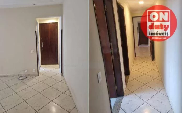 Imagem Apartamento para alugar, 94 m² por R$ 3.985,00/mês - Campo Grande - Santos/SP