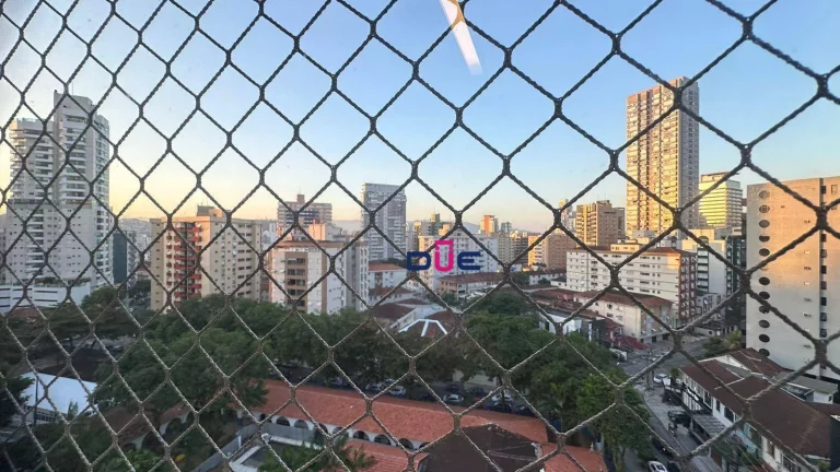 Imagem Apartamento com 3 dormitórios à venda, 131 m² por R$ 1.500.000,00 - Gonzaga - Santos/SP