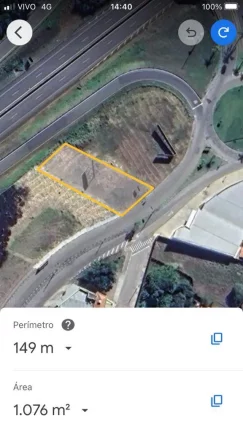 Imagem Área de 1000 metros quadrados no centro de Cerquilho/SP.