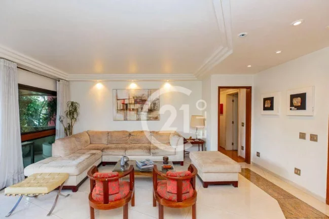 Imagem Apartamento com 4 dormitórios à venda, 200 m² por R$ 2.800.000,00 - Moema - São Paulo/SP