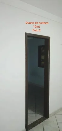 Imagem Apartamento com 1 quarto com suíte, 1 quarto de solteiro, banheiro Social, Sala muito grande.