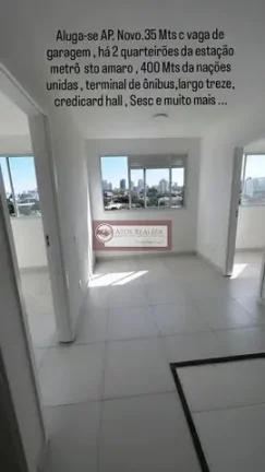 Imagem Apartamento de 35m² em Jardim Promissão - São Paulo: 2 dormitórios, 1 banheiro, venda e locação