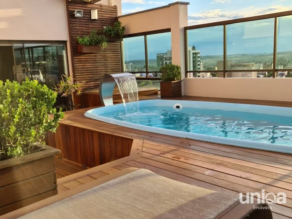 Cobertura Semi-mobiliada Piscina 03 vagas de garagem para venda no bairro Fátima