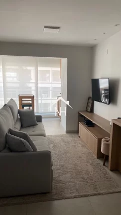 Imagem Apartamento de 69m no Brooklin c/ 2 dormitórios (1 suíte), terraço gourmet, academia, piscina, salão de festas, churrasqueira,playground,brinquedoteca