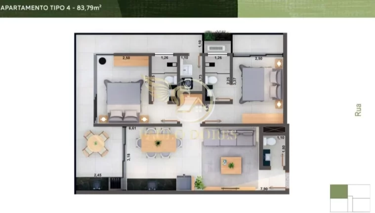 Imagem APARTAMENTO A POUCOS METROS DO AQUARIO E DA RODA GIGANTE EM UBATUBA-SP