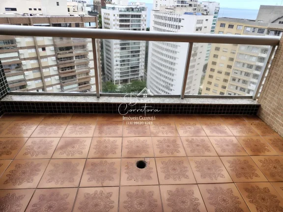 Imagem Apartamento com vista para Pitangueiras e Enseada: 3 quartos, 1 suíte, 2 salas, 3 banheiros, 1 vaga de garagem, 142m². Venha conferir!