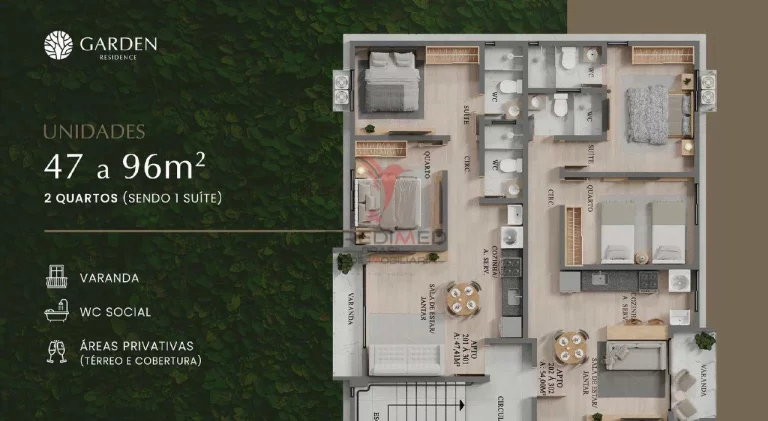 Imagem Apartamento à venda no Altiplano Cabo Branco