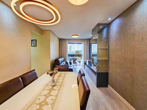 Imagem Apartamento porteira fechada com vista eterna para o Parque Piqueri - 3 dormitórios à venda, 73 m² por R$ 850.000 - Tatuapé - São Paulo/SP
