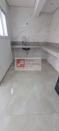 Imagem Cobertura para Venda em Santo André, Jardim Santo Antônio, 2 dormitórios, 2 banheiros, 1 vaga