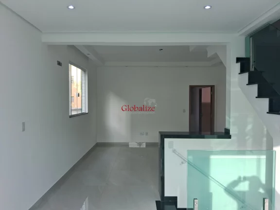 Imagem Maravilhosa Casa Alta Duplex recém-construída em Santos no bairro Campo Grande com 3 suítes e garagem dupla a venda por R$ 980.000,00 !!!