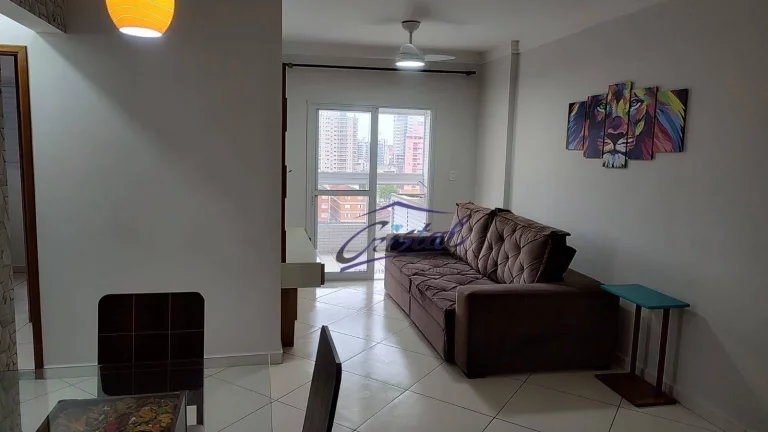Imagem Apartamento com 2 dormitórios à venda, 67 m² por R$ 450.000 - Tupi - Praia Grande/SP