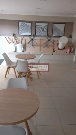 Imagem Alugo Oportunidade no Jd Cidália. Apartamento de 1 Dormitório com Planejados, cozinha planejada, box, lustres, Área Gourmet com 2 Churrasqueiras, Academia, Brinquedoteca. Locação R$: 1.350 e 275 Condomínio.
