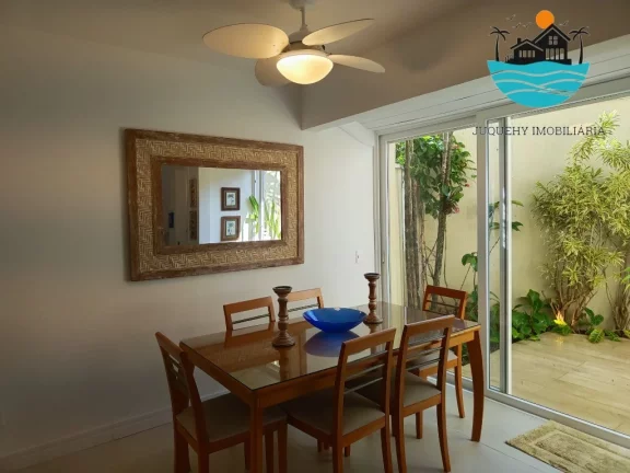 Imagem Casa em Condomínio pé na areia para Aluguel de Temporada em Juquehy com ,4 suítes, 1 térrea. - Acomodação 8 pessoas | Juquehy Imobiliária