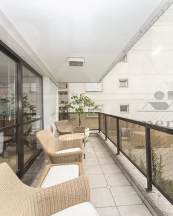Imagem Apartamento com living para 3 ambientes, terraÃ§o, 4 suÃ­tes, lavabo, copa, cozinha, Ã¡rea de serviÃ...