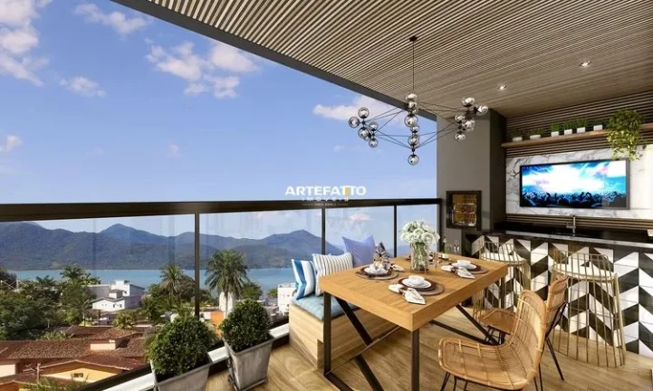Imagem Apartamento vista mar a venda no Itaguá perto da orla 2 suítes, lavabo e 2 vagas