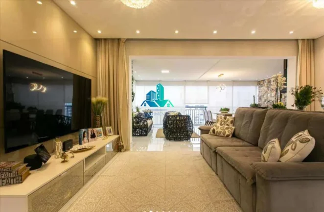 Imagem Apartamento de Alto Padrão com Espaços Amplos e Iluminação Natural