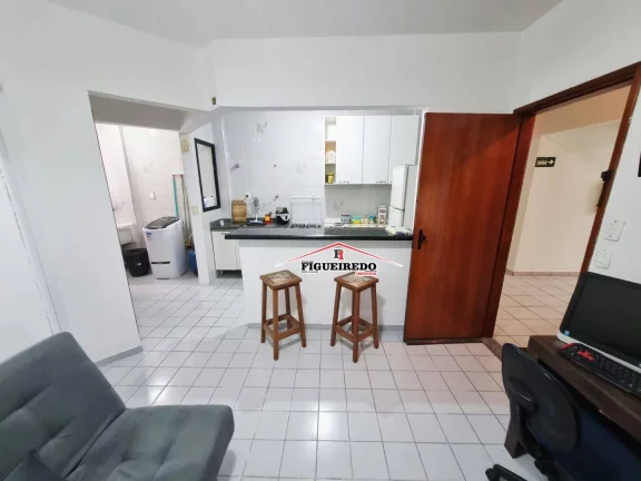 Imagem Apartamento com 1 dormitório à venda, 34 m² por R$ 265.000 - Canto do Forte - Praia Grande/SP