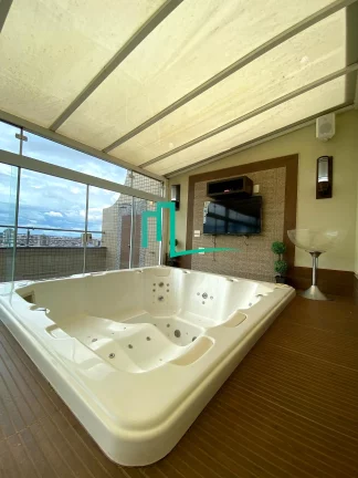 Imagem Linda cobertura duplex á venda no Edificio Atlanta no Bairro Cidade nova - 290 metros com acabamento fino - 04 vagas de garagem. O imóvel já é complet