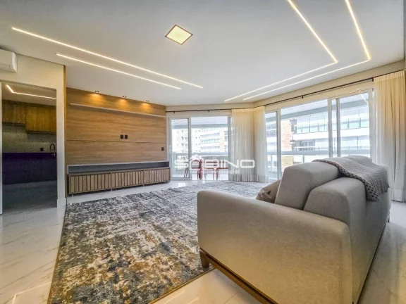 Imagem Apartamento Pé na Areia à venda na Riviera, com 3 suítes, mais suíte funcionaria, 153m², com 2 vagas