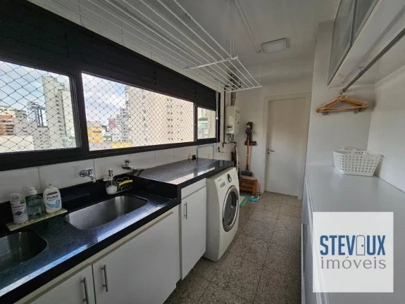 Imagem Apartamento com 3 dormitórios à venda, 161 m² por R$ 3.400.000,00 - Moema - São Paulo/SP
