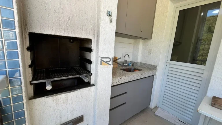 Imagem APARTAMENTO PRAIA GRANDE com 2 dormitórios sendo 1 suíte,1 vaga de garagem,varanda gourmet com churrasqueira,sala 2 ambientes