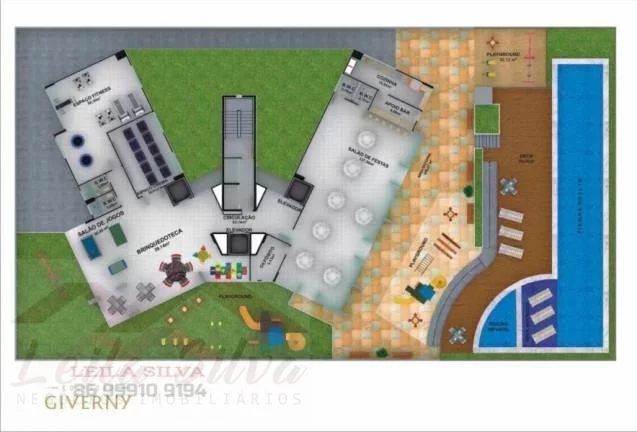 Imagem Apartamento 4 dormitórios para Venda em Teresina, Jóquei, 4 dormitórios, 4 suítes, 4 banheiros, 4 vagas