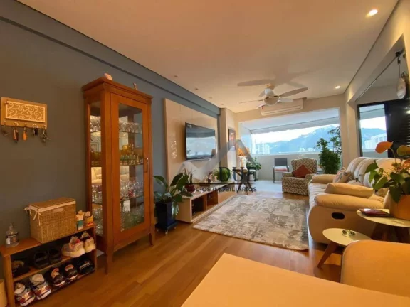 Imagem Apartamento com 3 quantos à venda, 125 m² por R$ 1.300.000 - Pompéia - Santos/SP