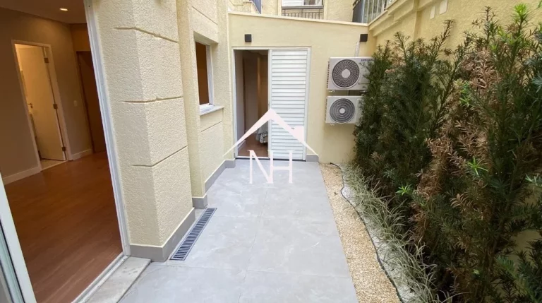 Imagem Apartamento garden de 77m com 1 suíte, ampla varanda, Piscina, Espaço gourmet, Sauna, Academia, manobrista, Salão de festas, Jardim