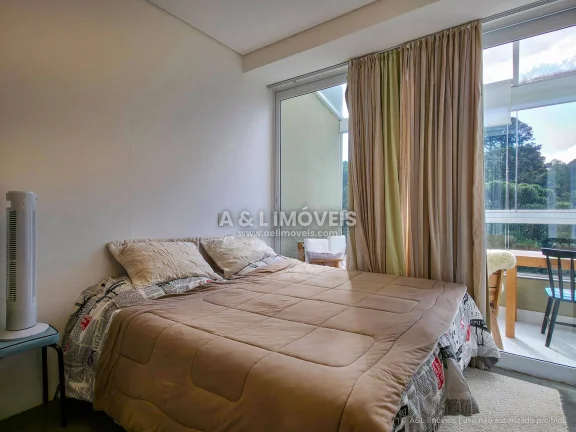 Imagem Duplex Capivari Campos do Jordão | Varanda Envidraçada e Mobiliado