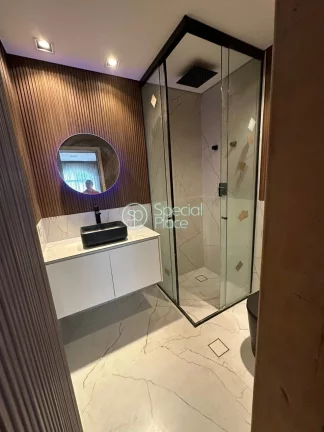 Imagem 70 metros 1 vaga Cozinha integrada Sala com 2 sacadas Janelas amplas 1 suíte com closet - banheiro ...