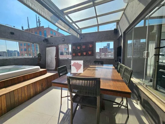 Imagem Cobertura com 2 dormitórios à venda, 118 m² por R$ 2.450.000,00 - Vila Nova Conceição - São Paulo/SP