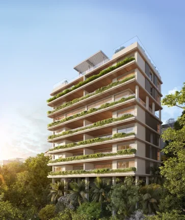 Imagem Apartamentos de 2 e 3 suítes, com 125 a 264 m². Entre você e o horizonte, existe um universo para...