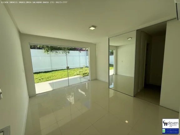 Imagem CASA DE LUXO LOCAÇÃO ANUAL SEM MÓVEIS  NO ALPHAVILLE 2 SALVADOR | 4 SUÍTES COM 4 VAGAS 