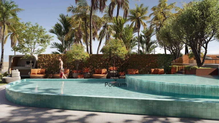 Imagem Apartamentos com varanda / sacada gourmet a beira mar da praia Formosa em Cabedelo - AP2269
