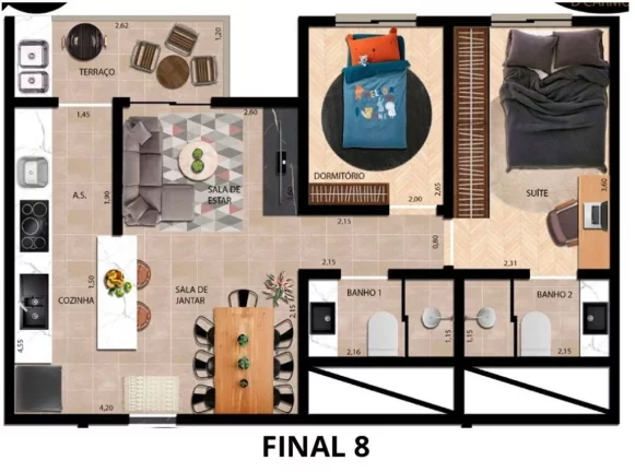 Imagem Apartamento à venda com 3 dormitórios em Vila Claudio Santo André-SP