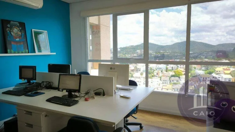 Imagem Sala mobiliada com 80 m² para aluguel por R$ 7.900,00 - Alphaville/SP