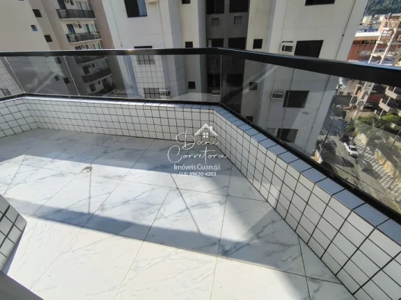 Imagem Apartamento com vista para o mar e lazer na Enseada, Guarujá-SP: 3 quartos, 1 suíte, 2 salas, 2 banheiros, 1 vaga, 106m². Venha conferir!